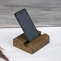 Подставка под телефон из дерева